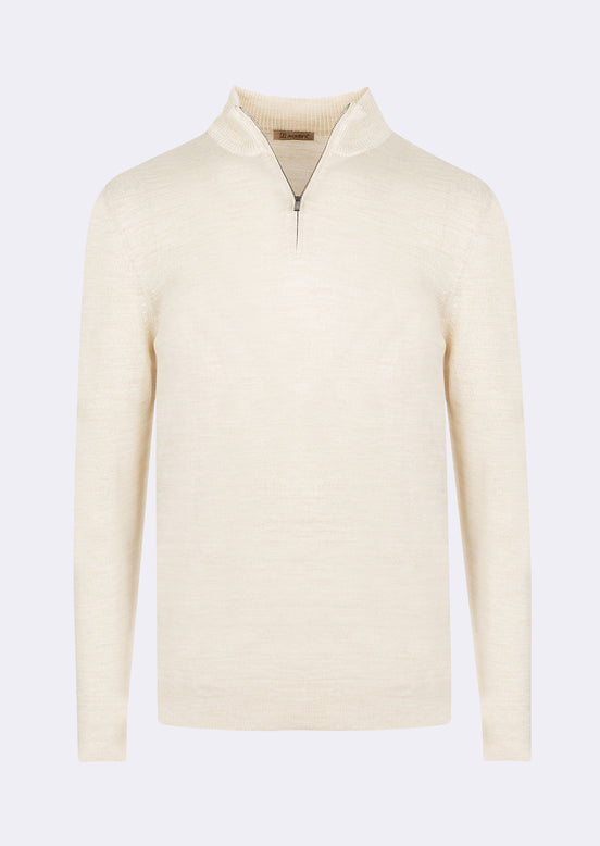 Beige Knitwear