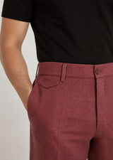 Burgundy Chino & Casual Pant