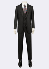 Black Three-Piece Suit