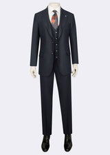 Navy Three-Piece Suit