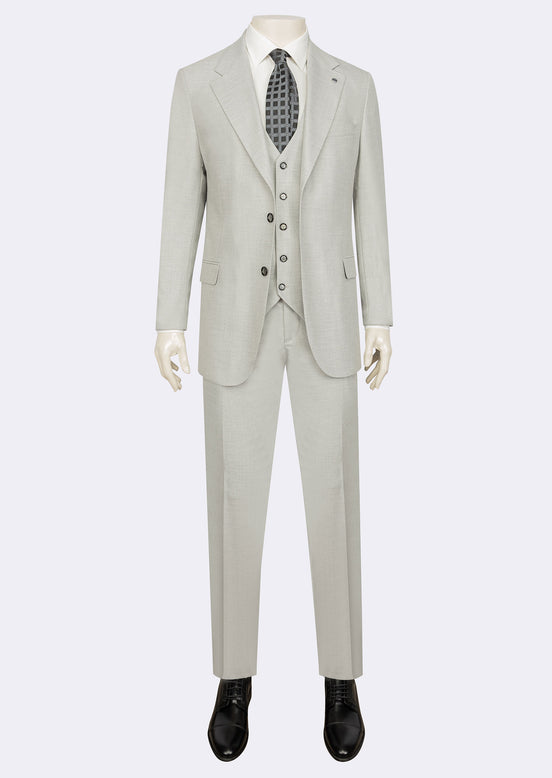 Grey Three-Piece Suit