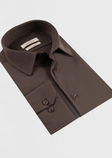 Brown Plain Shirt