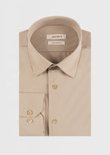 Camel Plain Shirt