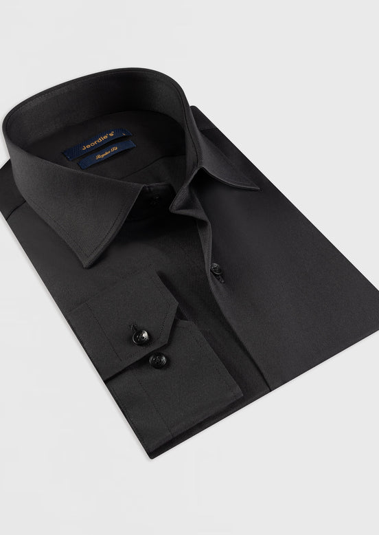 Black Plain Shirt