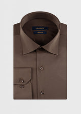Brown Plain Shirt