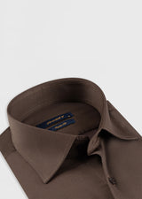 Brown Plain Shirt