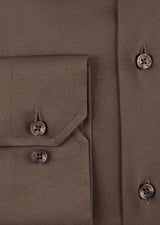 Brown Plain Shirt