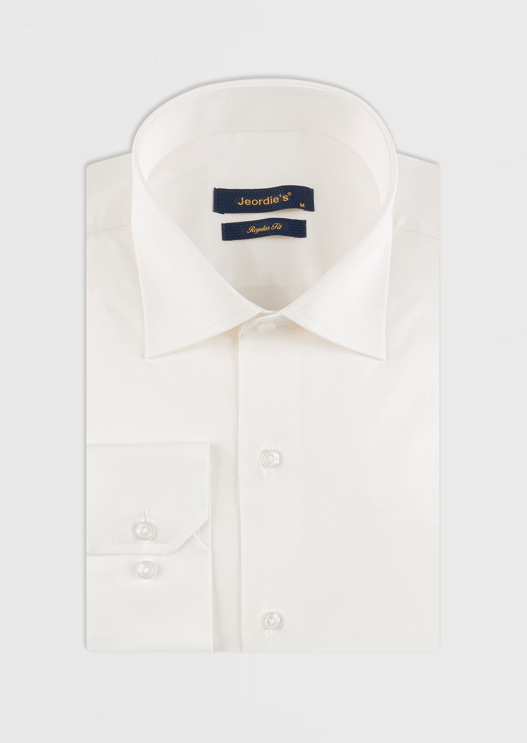 Cream Plain Shirt