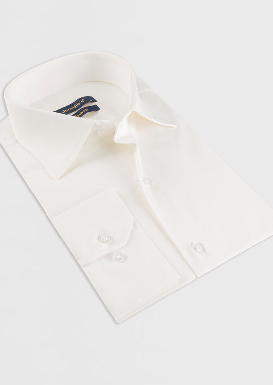 Cream Plain Shirt