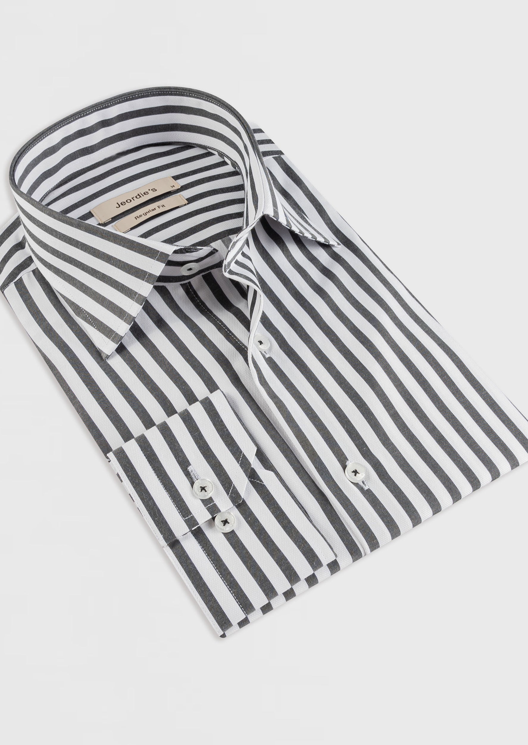 White - Black Long Sleeve Shirt