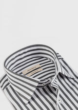 White - Black Long Sleeve Shirt