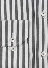 White - Black Long Sleeve Shirt