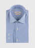 White - Navy Long Sleeve Shirt
