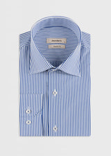 White - Navy Long Sleeve Shirt