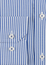 White - Navy Long Sleeve Shirt