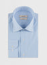 White - Blue Long Sleeve Shirt