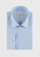 White - Blue Long Sleeve Shirt
