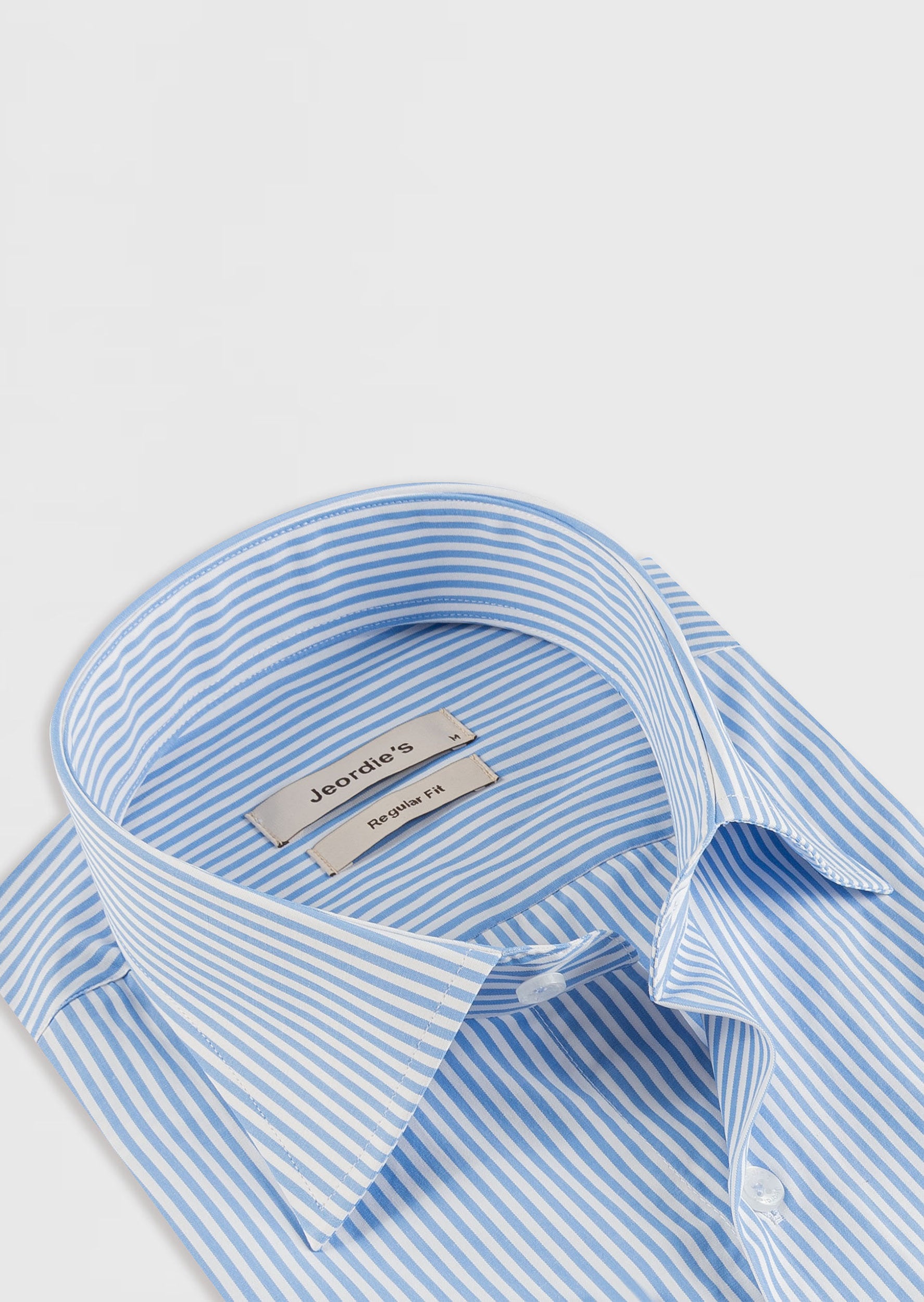 White - Blue Long Sleeve Shirt
