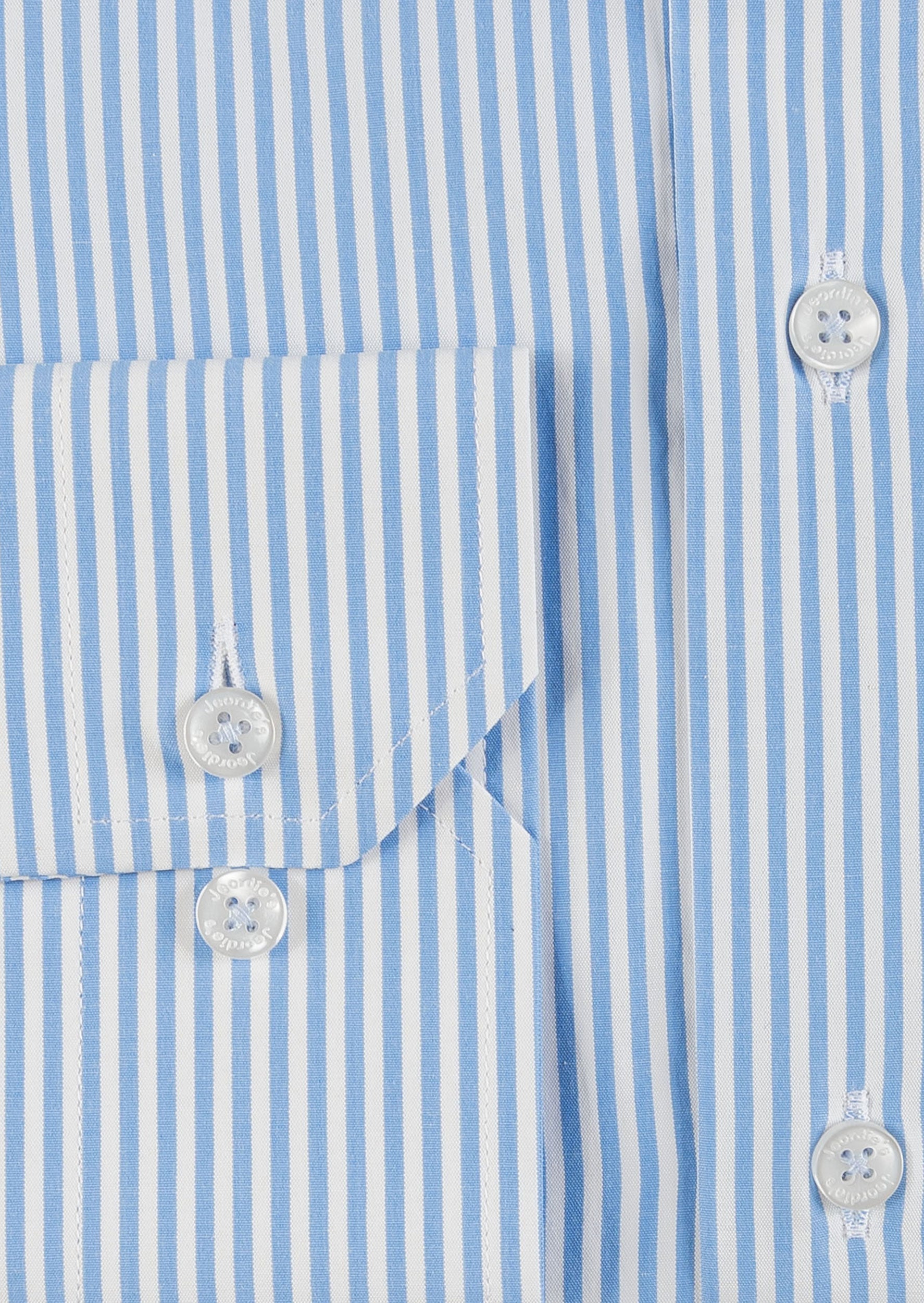 White - Blue Long Sleeve Shirt