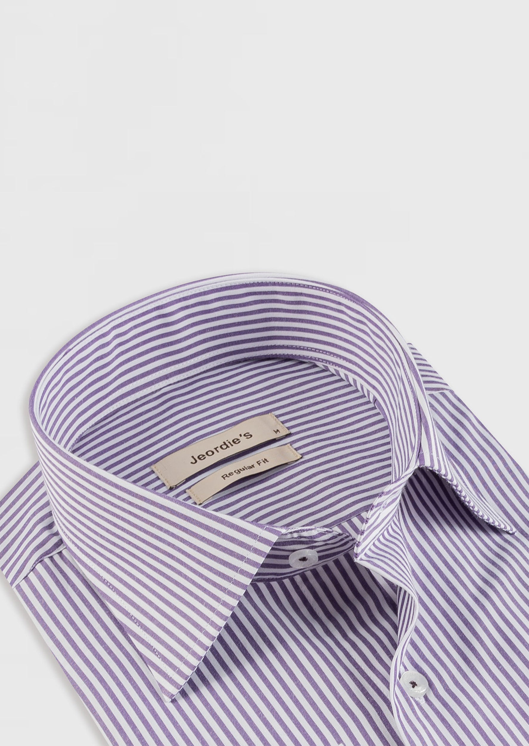 White - Purple Long Sleeve Shirt