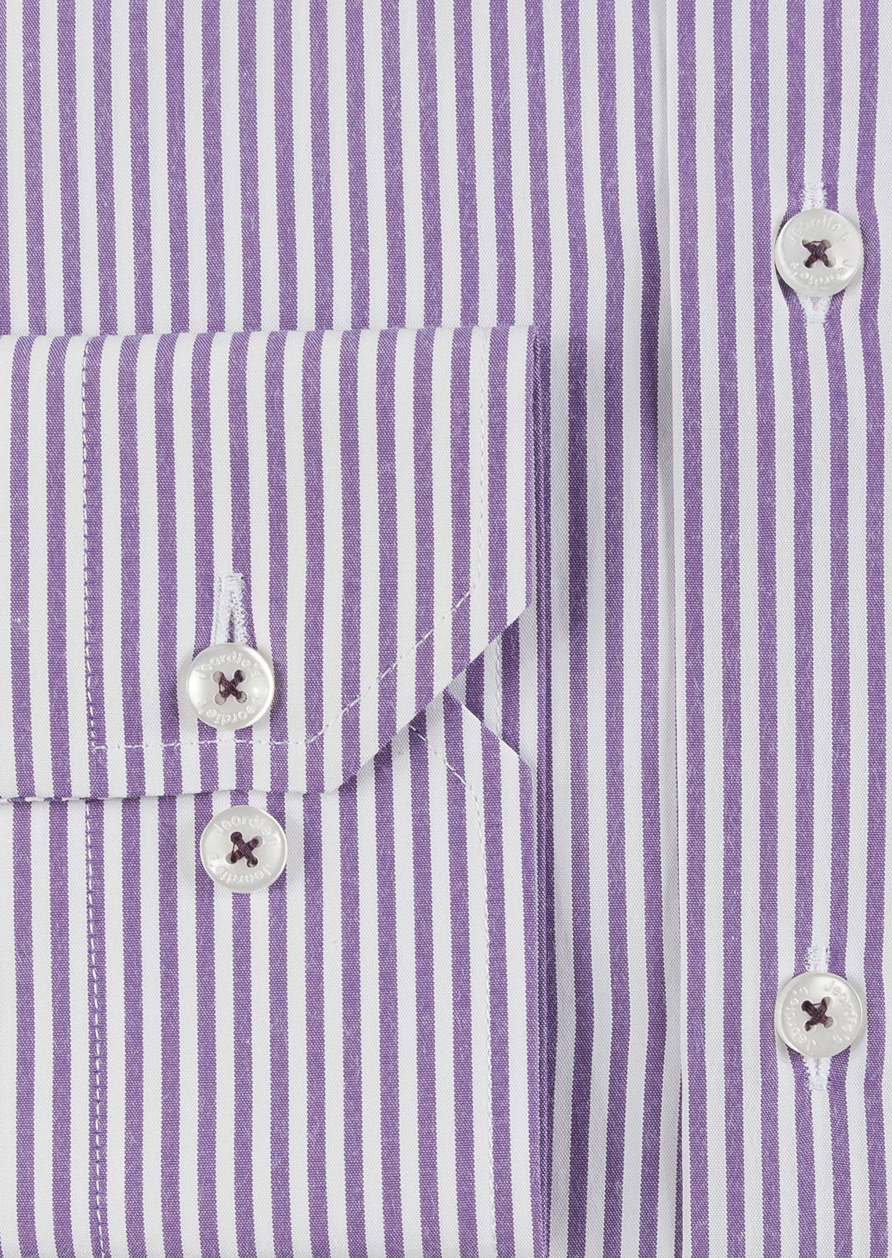 White - Purple Long Sleeve Shirt