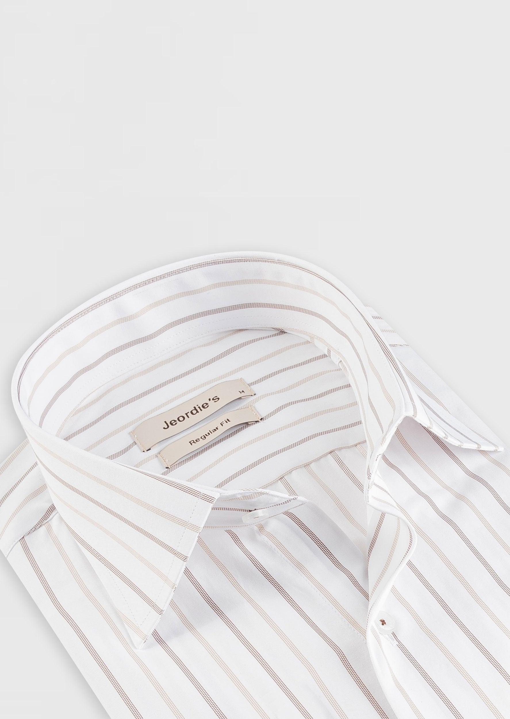 White - Beige Long Sleeve Shirt