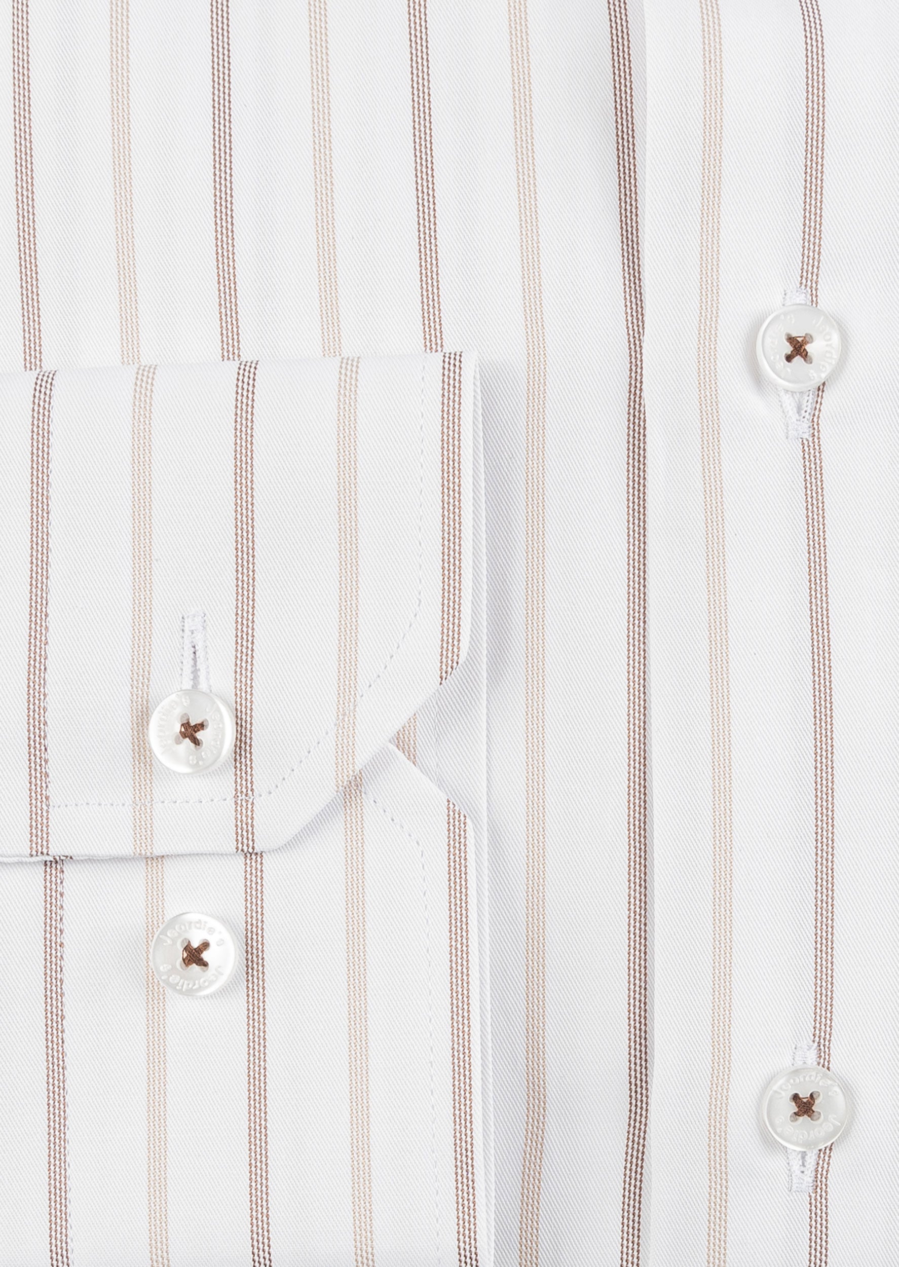 White - Beige Long Sleeve Shirt