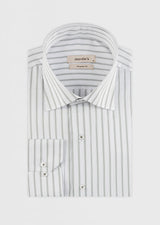 White - Khaki Long Sleeve Shirt