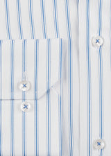 White - Indigo Long Sleeve Shirt