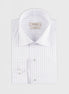 White - Brown Long Sleeve Shirt