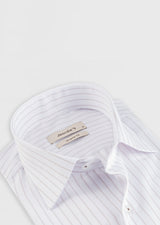 White - Brown Long Sleeve Shirt