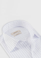 White - Navy Long Sleeve Shirt
