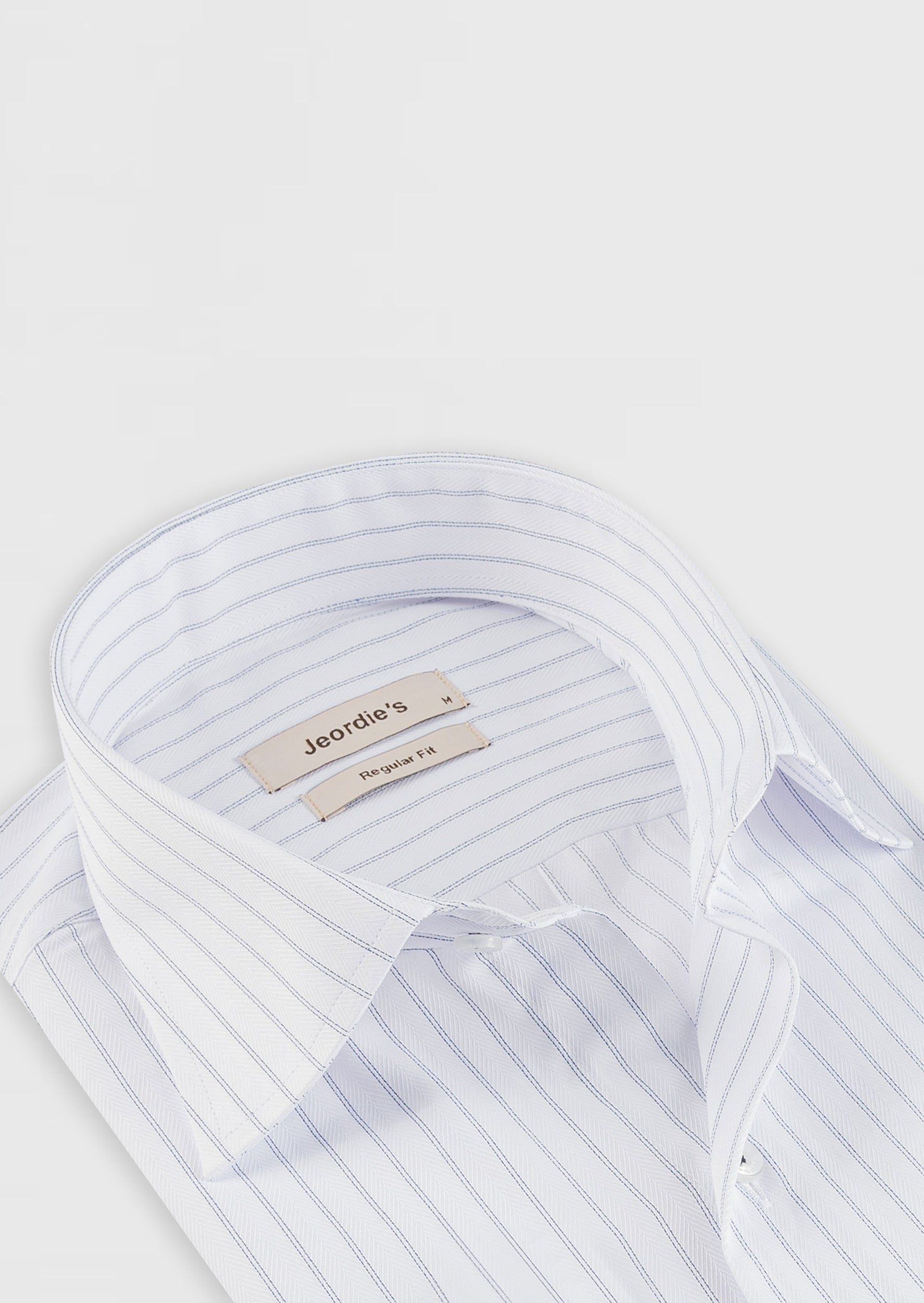 White - Navy Long Sleeve Shirt