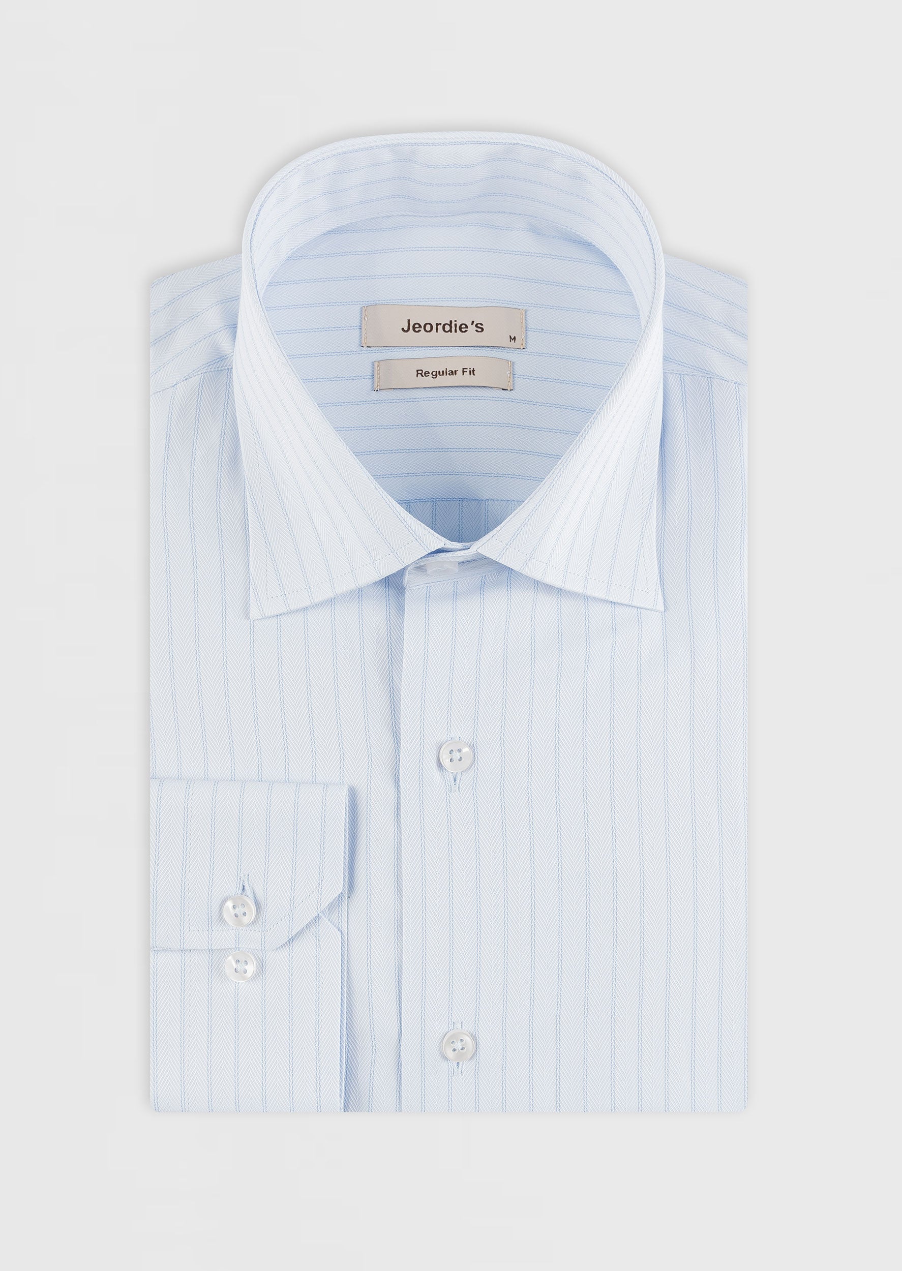 Blue - Sax Blue Long Sleeve Shirt