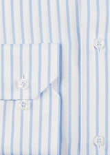 White - Blue Long Sleeve Shirt