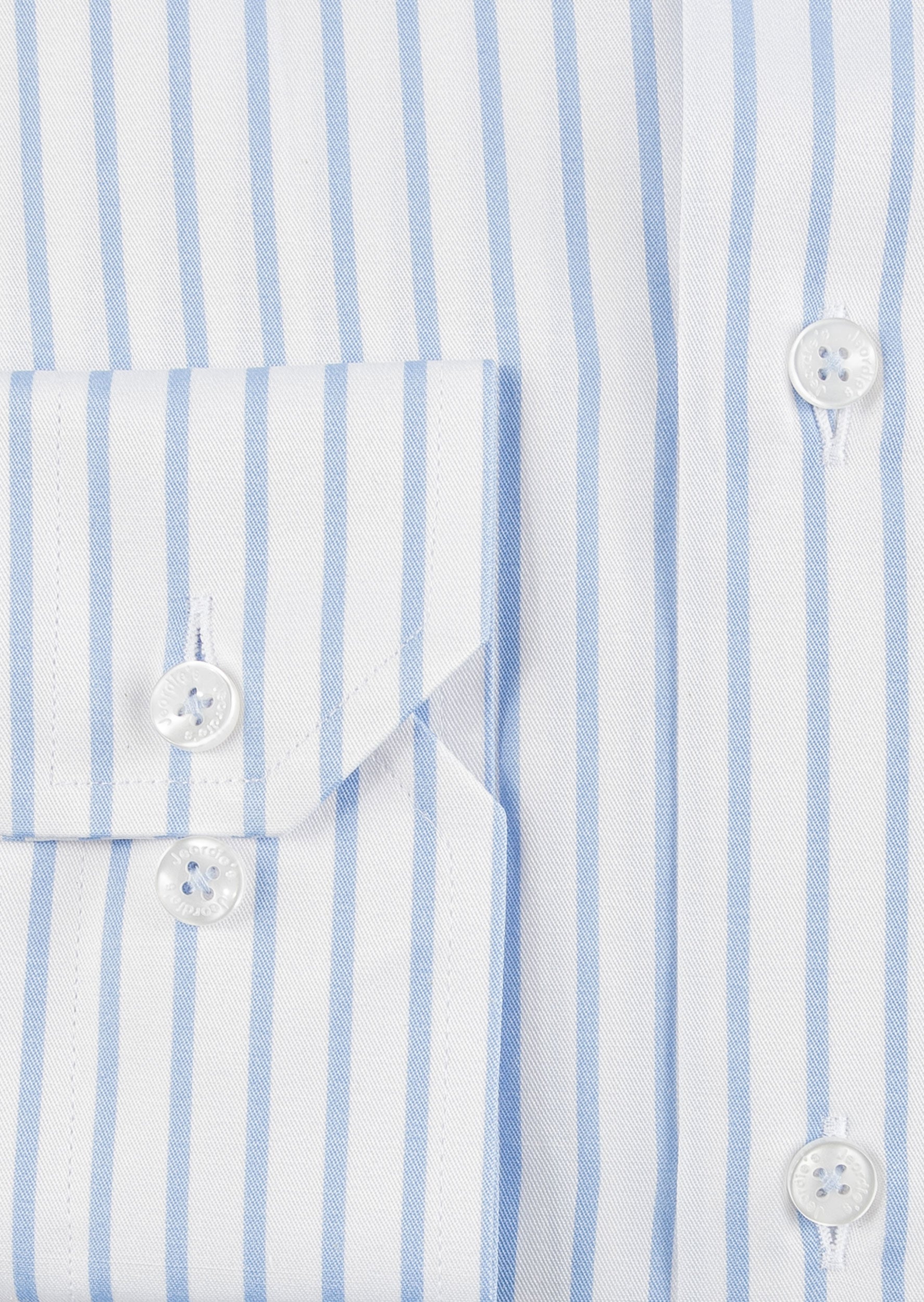 White - Blue Long Sleeve Shirt