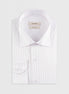 White - Burgundy Long Sleeve Shirt