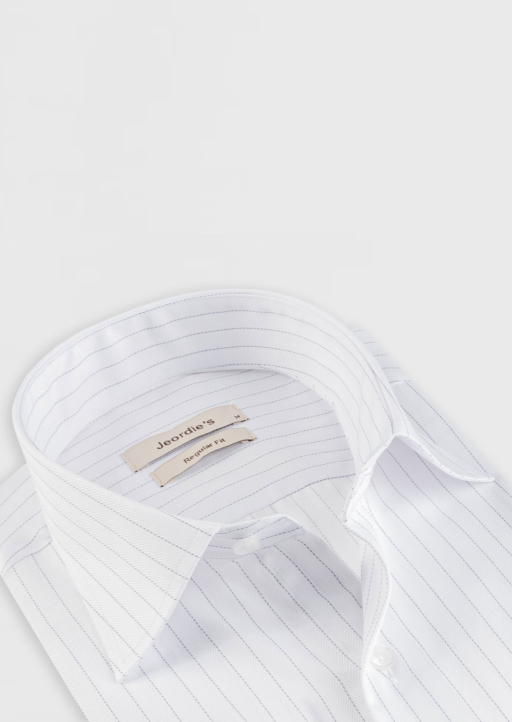 White - Navy Long Sleeve Shirt