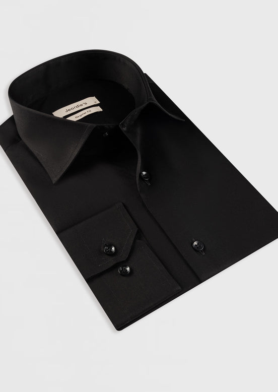 Black Plain Shirt