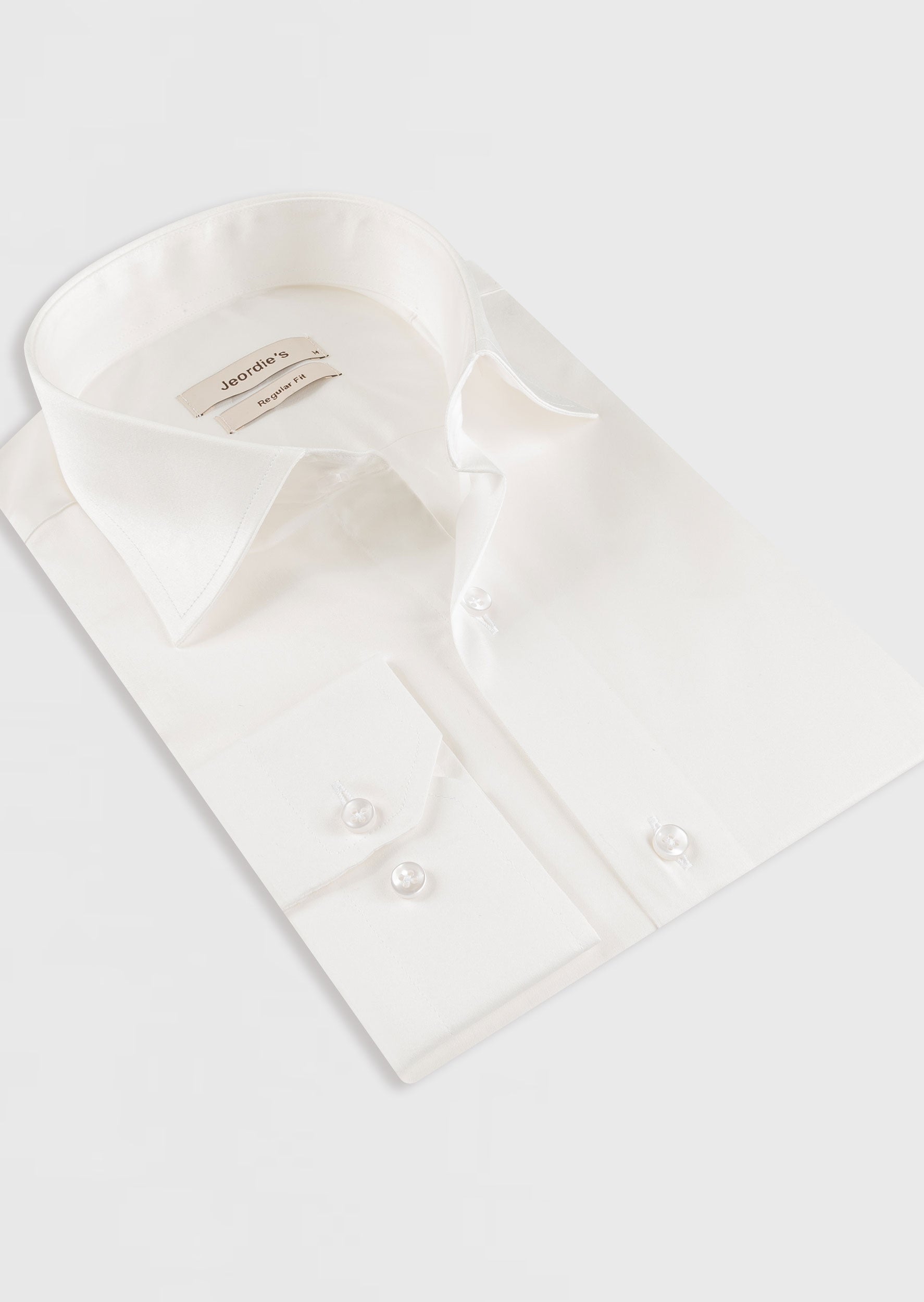 Cream Plain Shirt