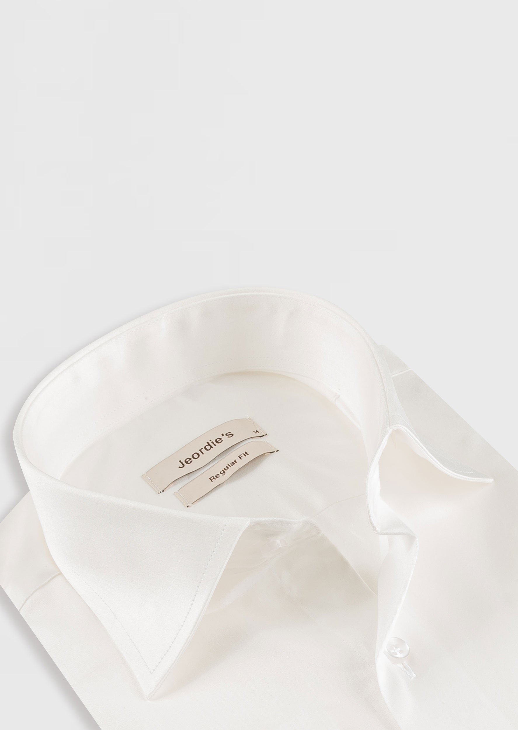 Cream Plain Shirt