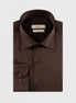 Dark Brown Plain Shirt
