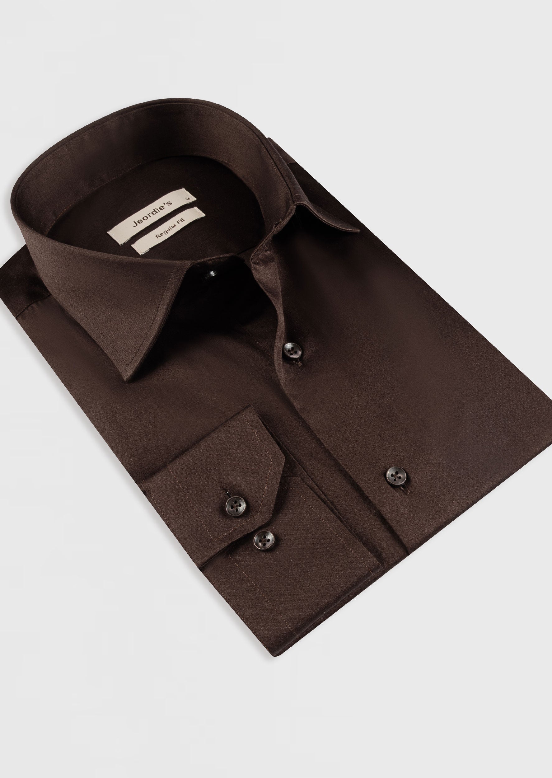 Dark Brown Plain Shirt