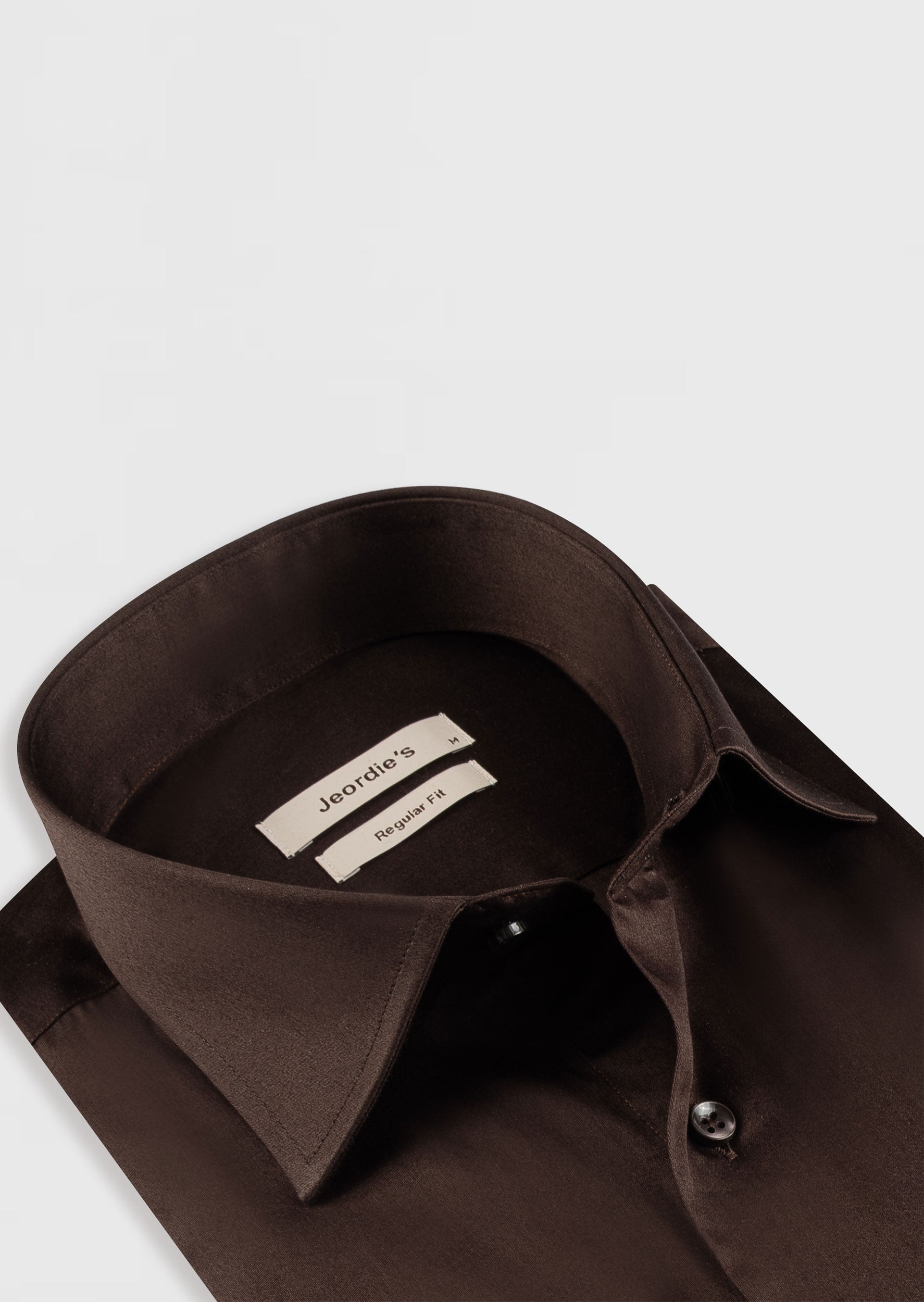 Dark Brown Plain Shirt