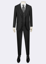 Black Three-Piece Suit