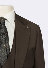 Brown Three-Piece Suit