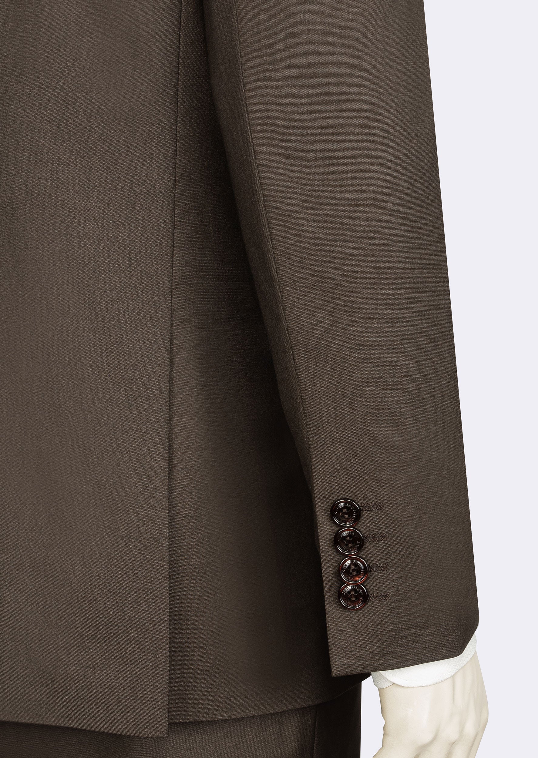 Brown Three-Piece Suit