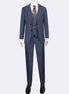 Royal Blue Three-Piece Suit
