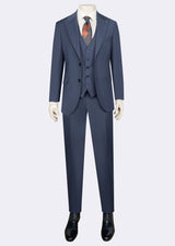 Royal Blue Three-Piece Suit