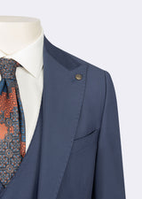 Royal Blue Three-Piece Suit